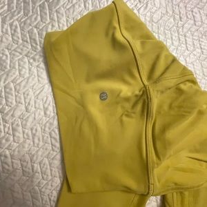 Lululemon align yellow leggings size 4 length25